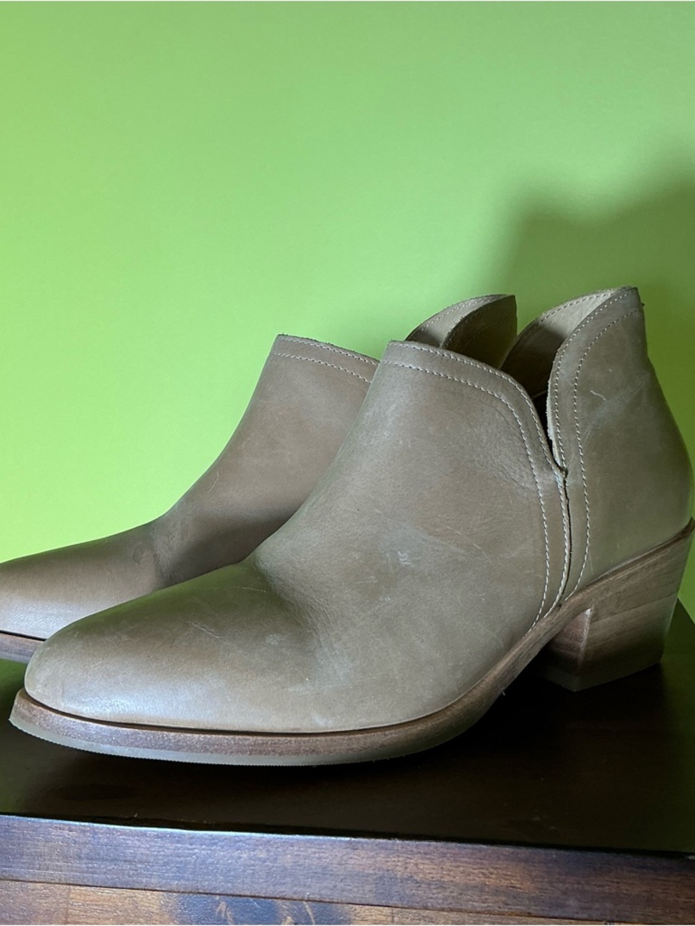 Like New Leather Nisolo Mia Booties
